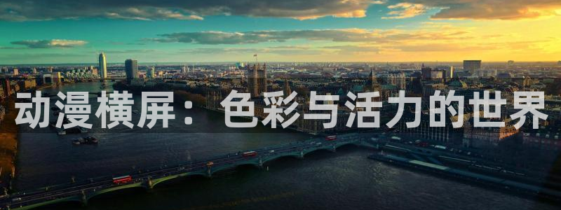 age动漫官网在线入口：动漫横屏：色彩与活力的世界